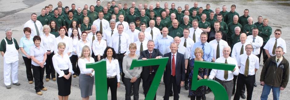 The Emanuel Whittaker workforce celebrating 175 years
